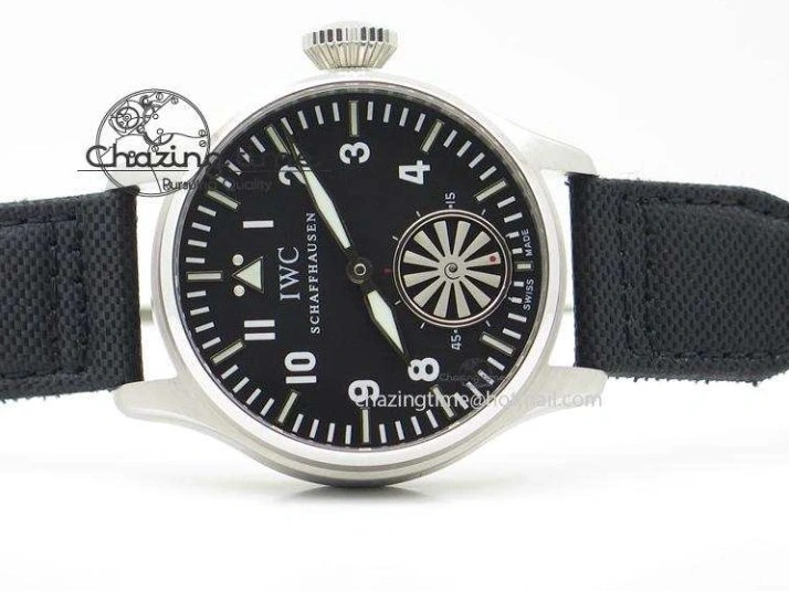 MIROTIME 0104 Big Pilot “Markus Buhler” IW5003 Turbine Movement On Black Strap A Unique 7378